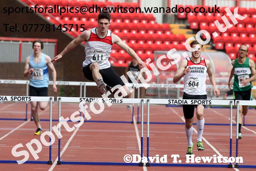 Mens under-20s, North East Track and Field Champs., Gateshead. Photo: David T. Hewitson/Sports for All Pics
